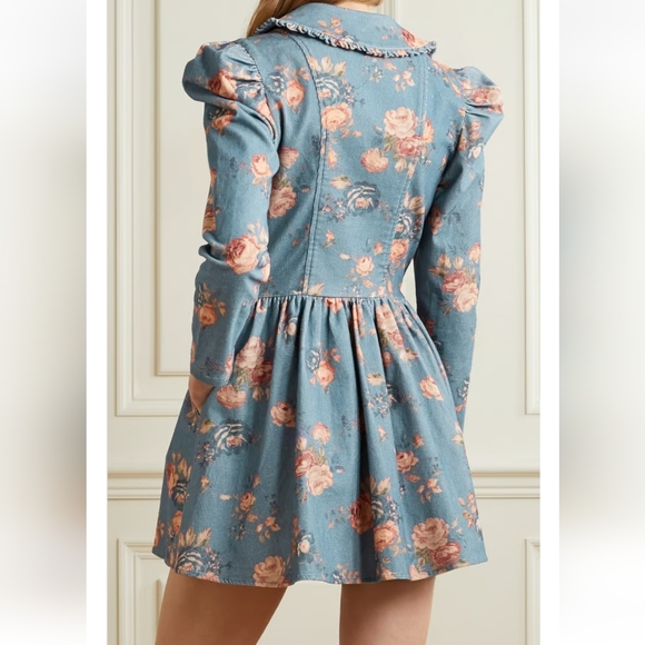 Love Shack Fancy Beyers Corduroy Dress - Picture 5 of 6